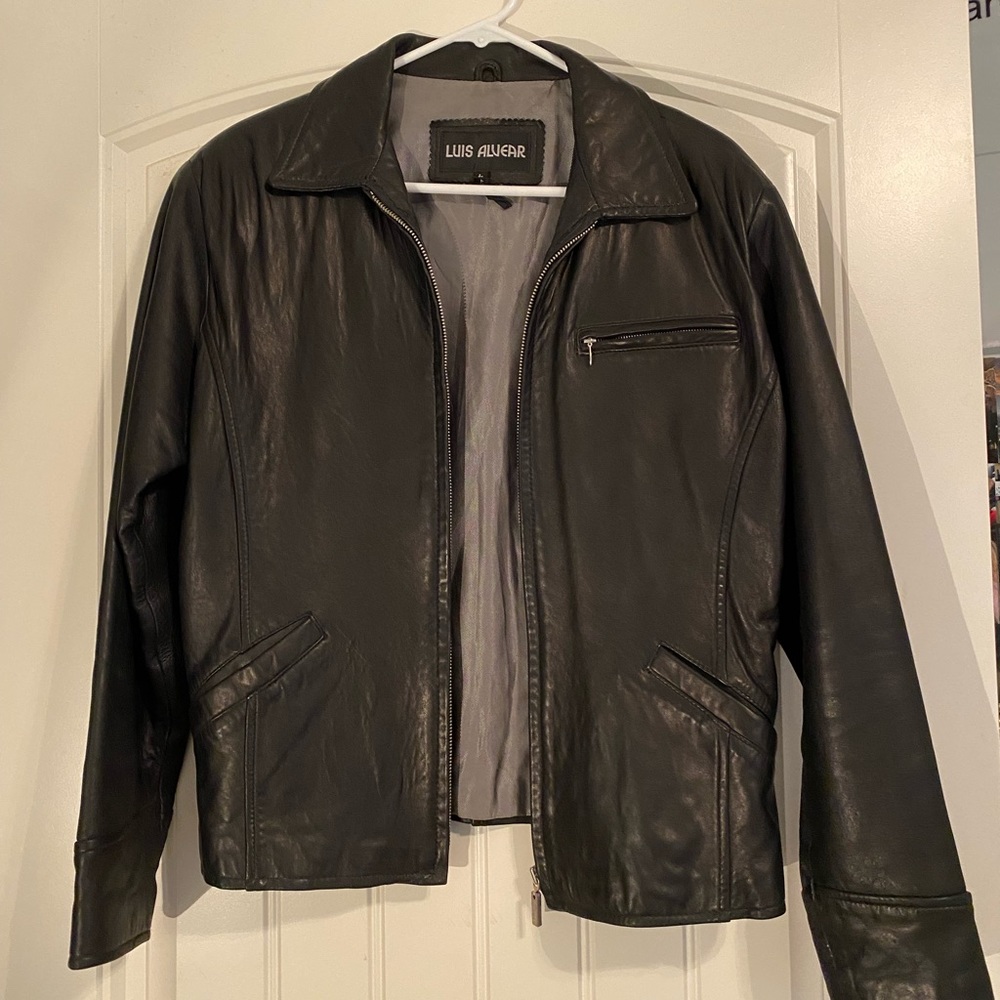 LUIS ALVEAR Leather Jacket